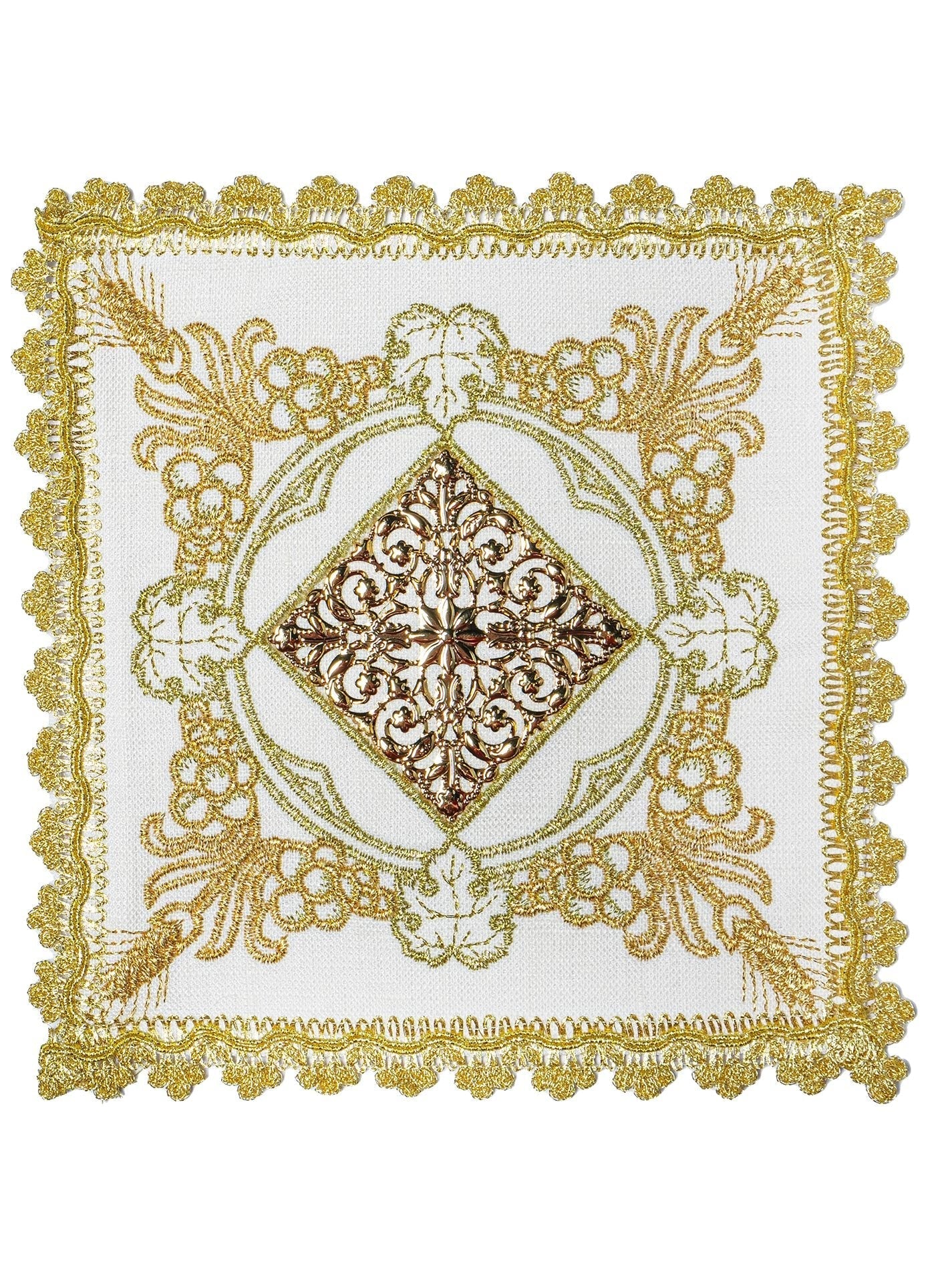 Chalice Linen Set with Metal Cross - Image 3