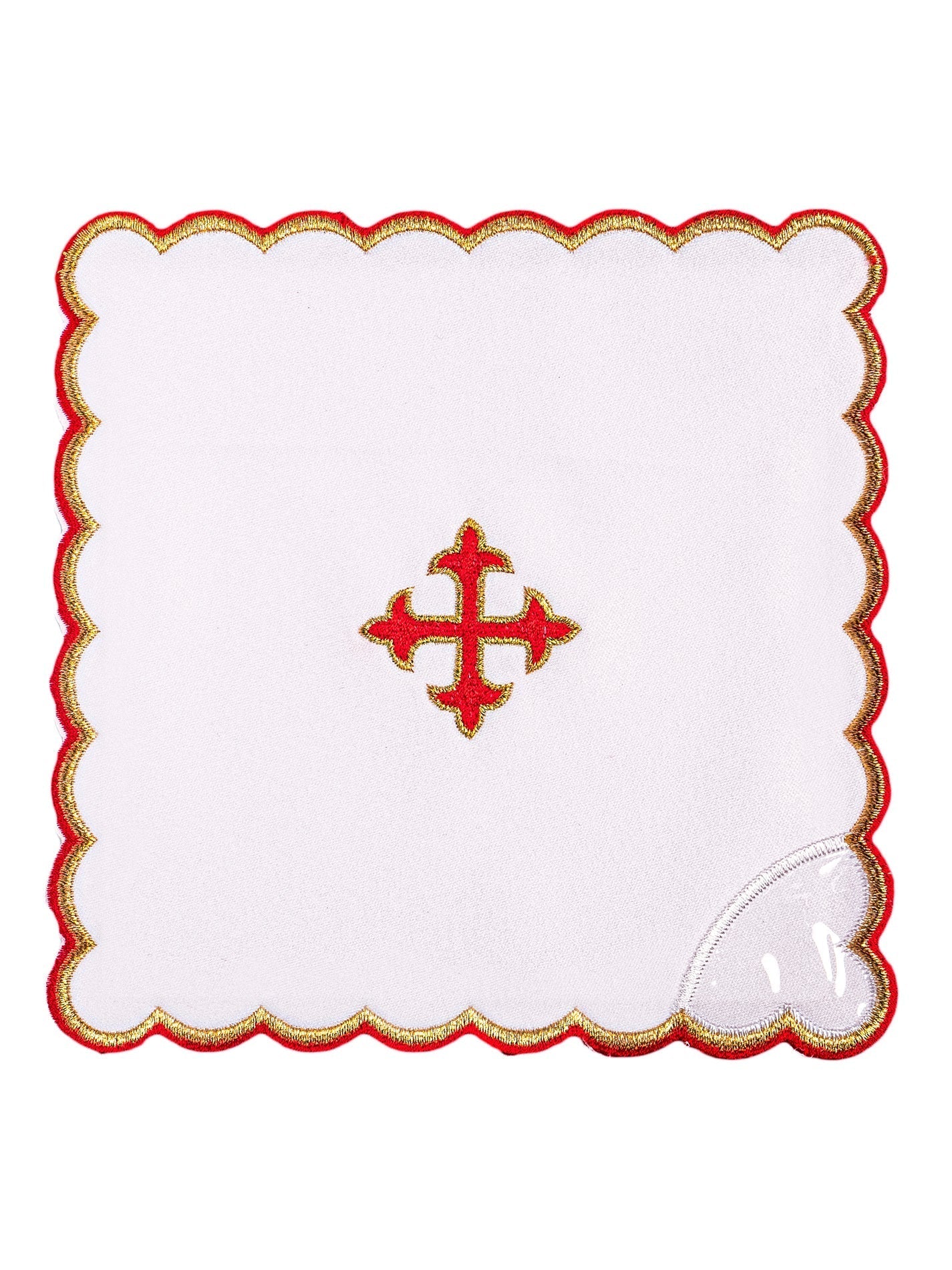 Chalice linens catholic with red embroidery - Image 3