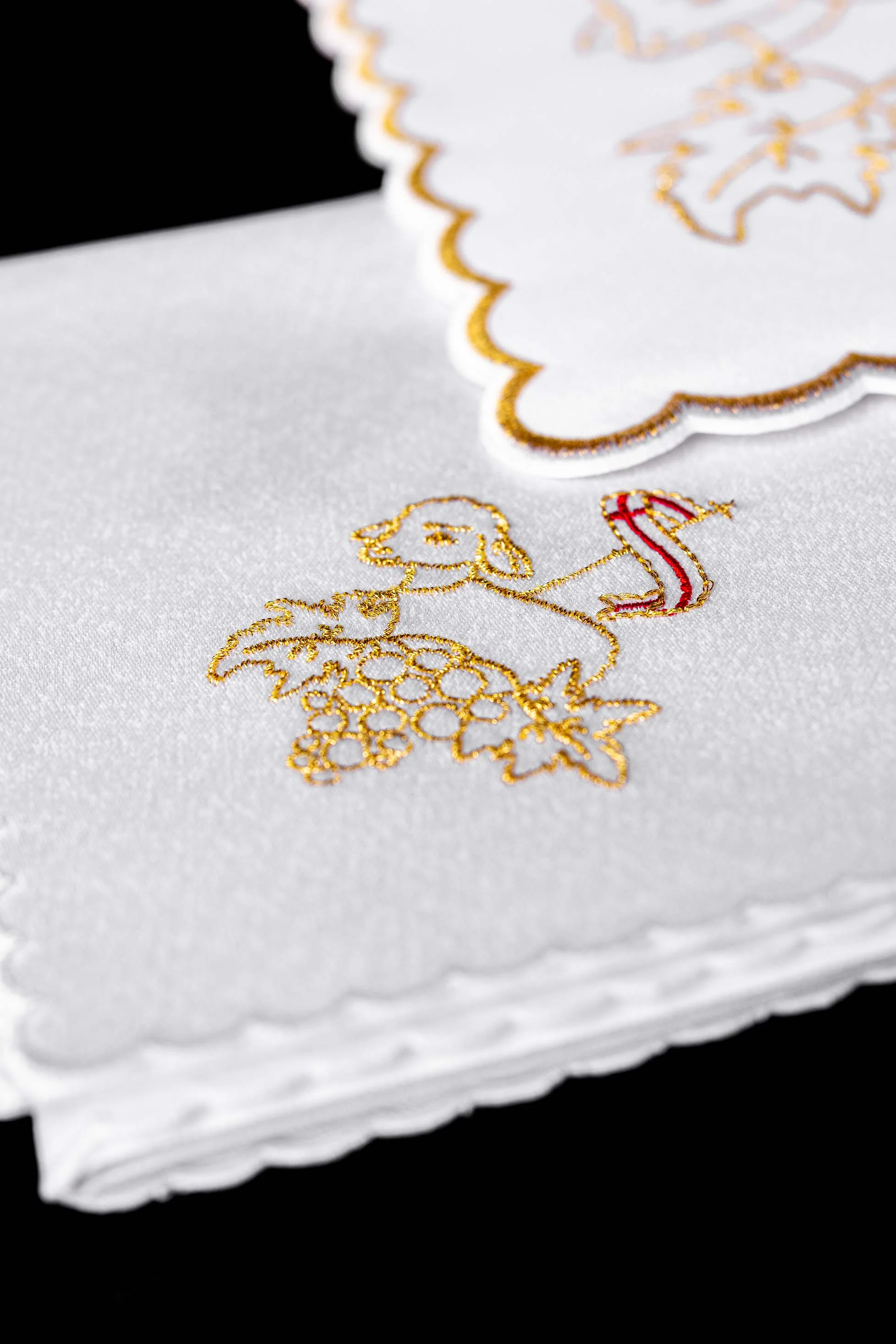 Chalice Linens embroidered with the Lamb of God symbol - Image 5