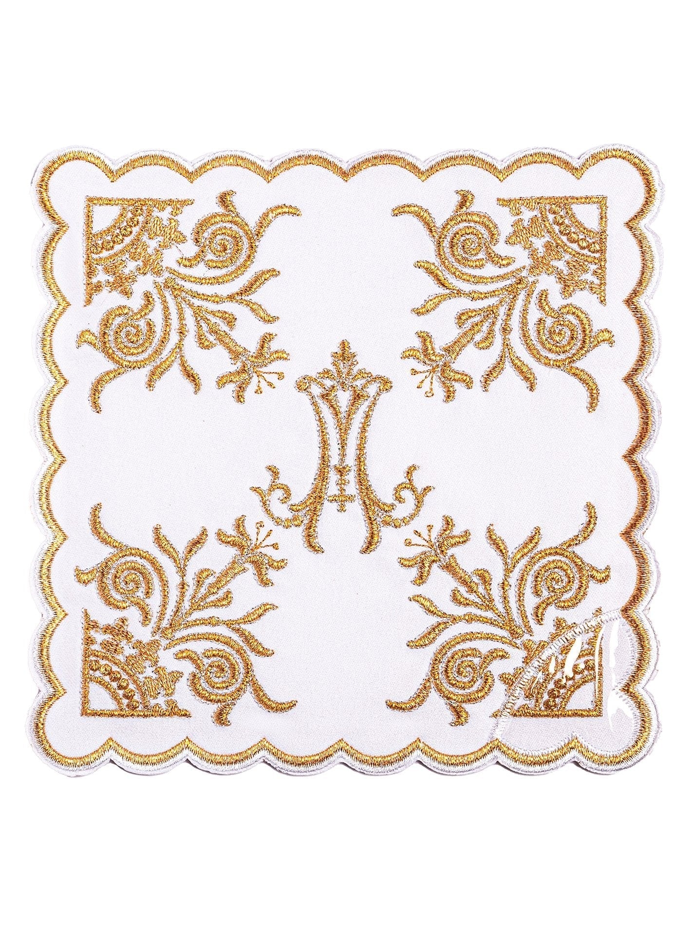 Chalice Linens with Colorful Marian Embroidery - Image 3