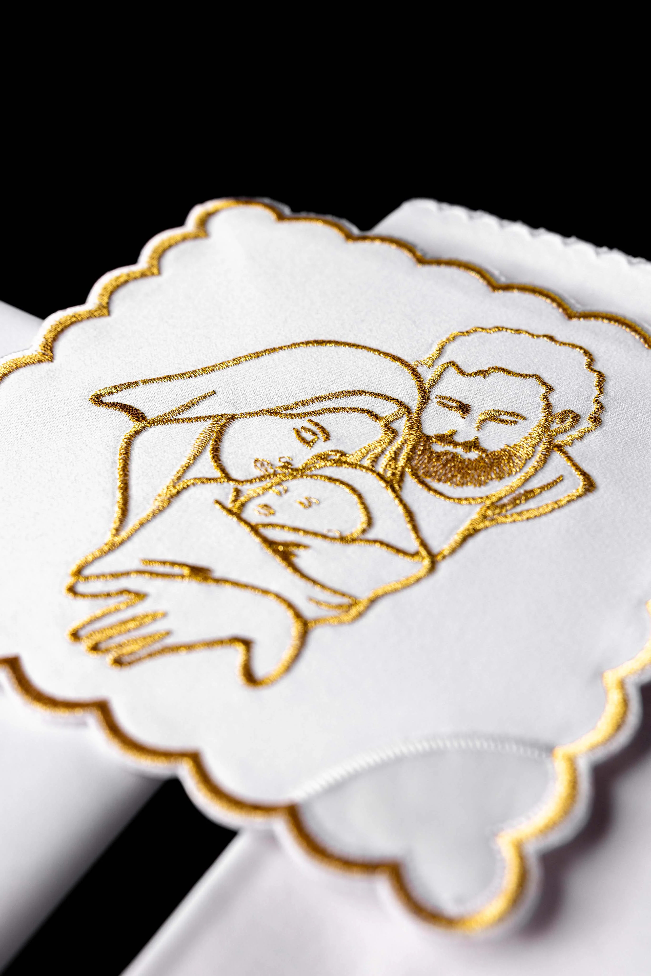 Chalice Linens with Holy Family Embroidery - Image 4