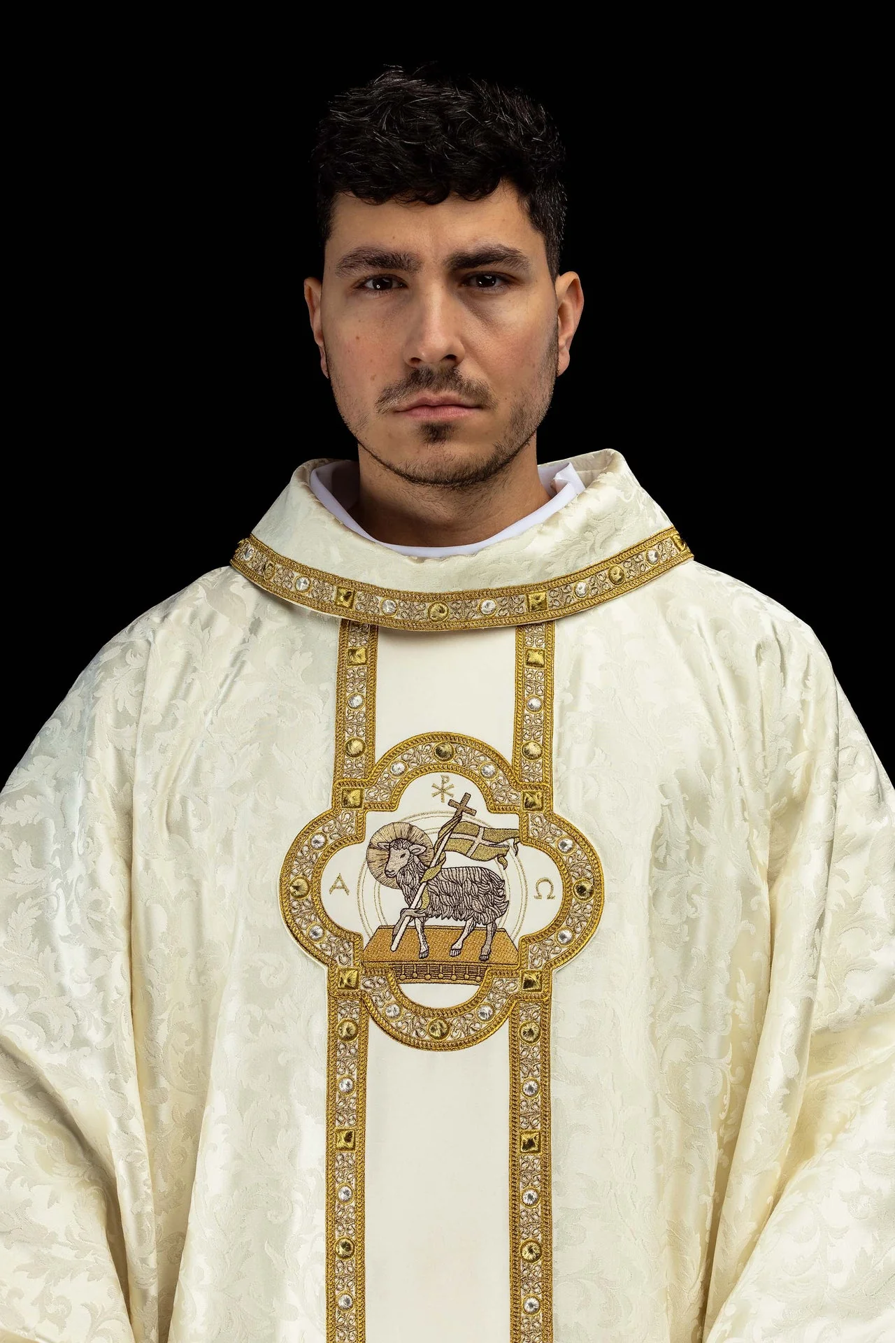 Ecru Chasubles