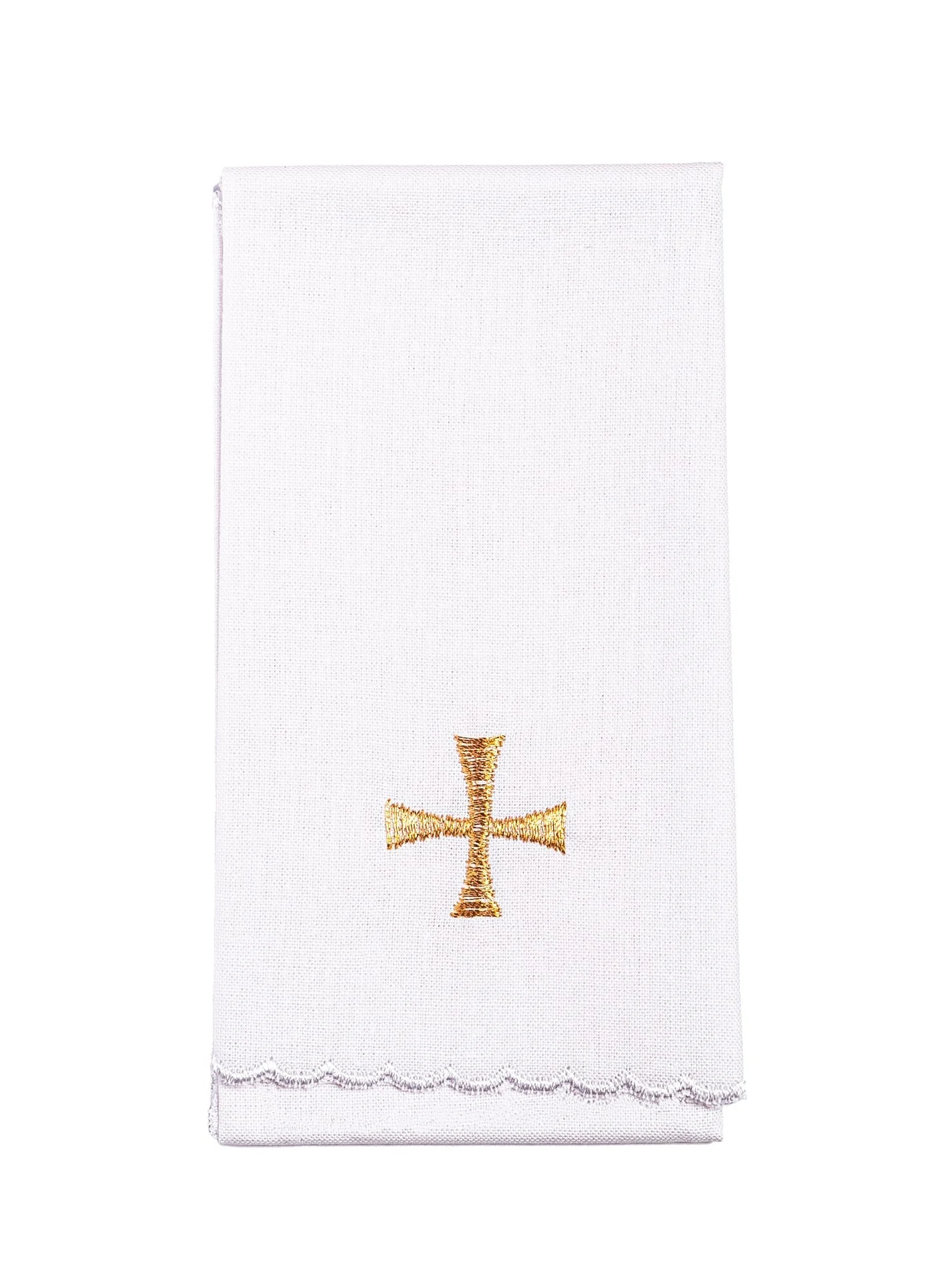 Christmas chalice linens set with embroidered Jesus child - Image 4