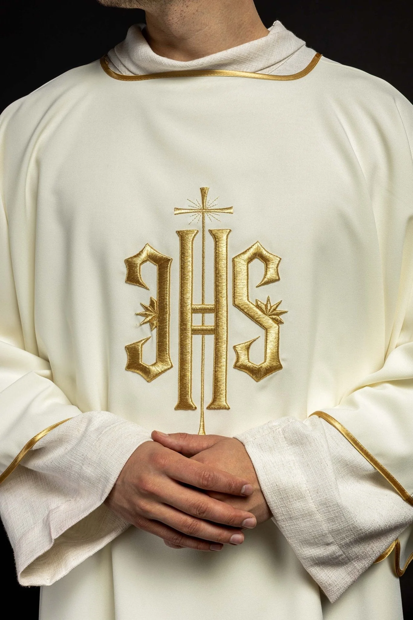 Dalmatic with Gold Embroidery IHS - Image 3