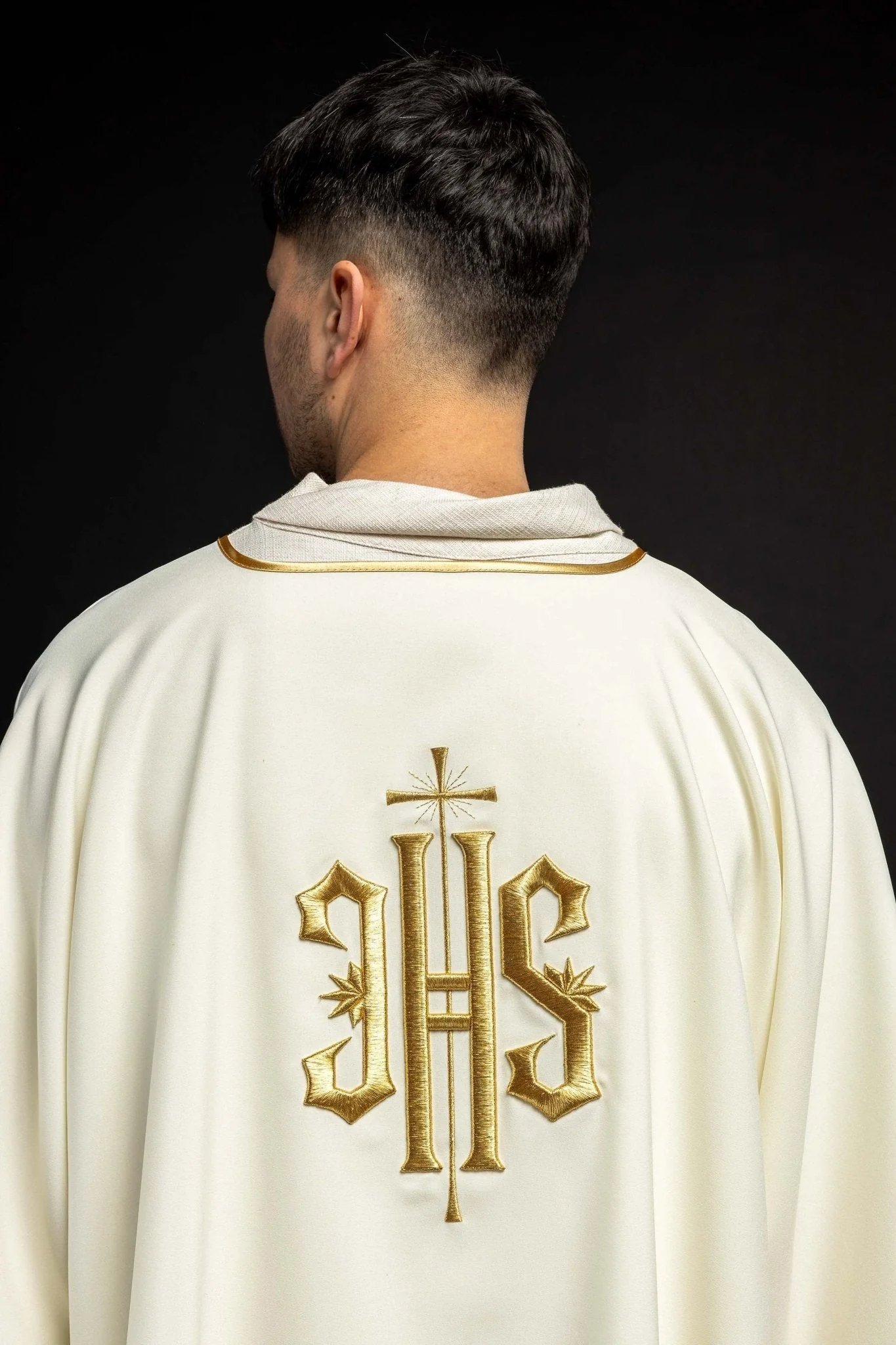Dalmatic with Gold Embroidery IHS - Image 6