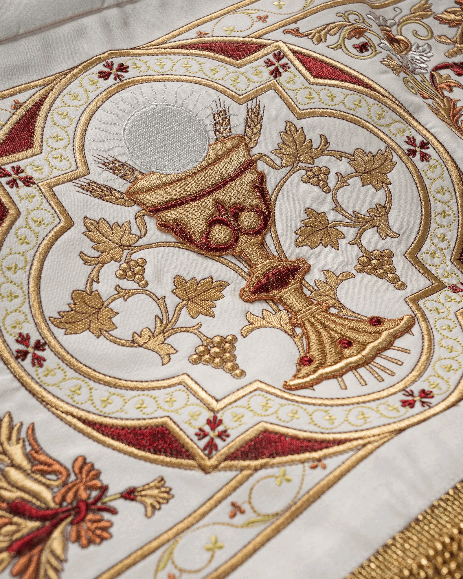 Embroidered Canopy for Corpus Christi 55 in × 63 in (140 cm x 160 cm) - Image 5