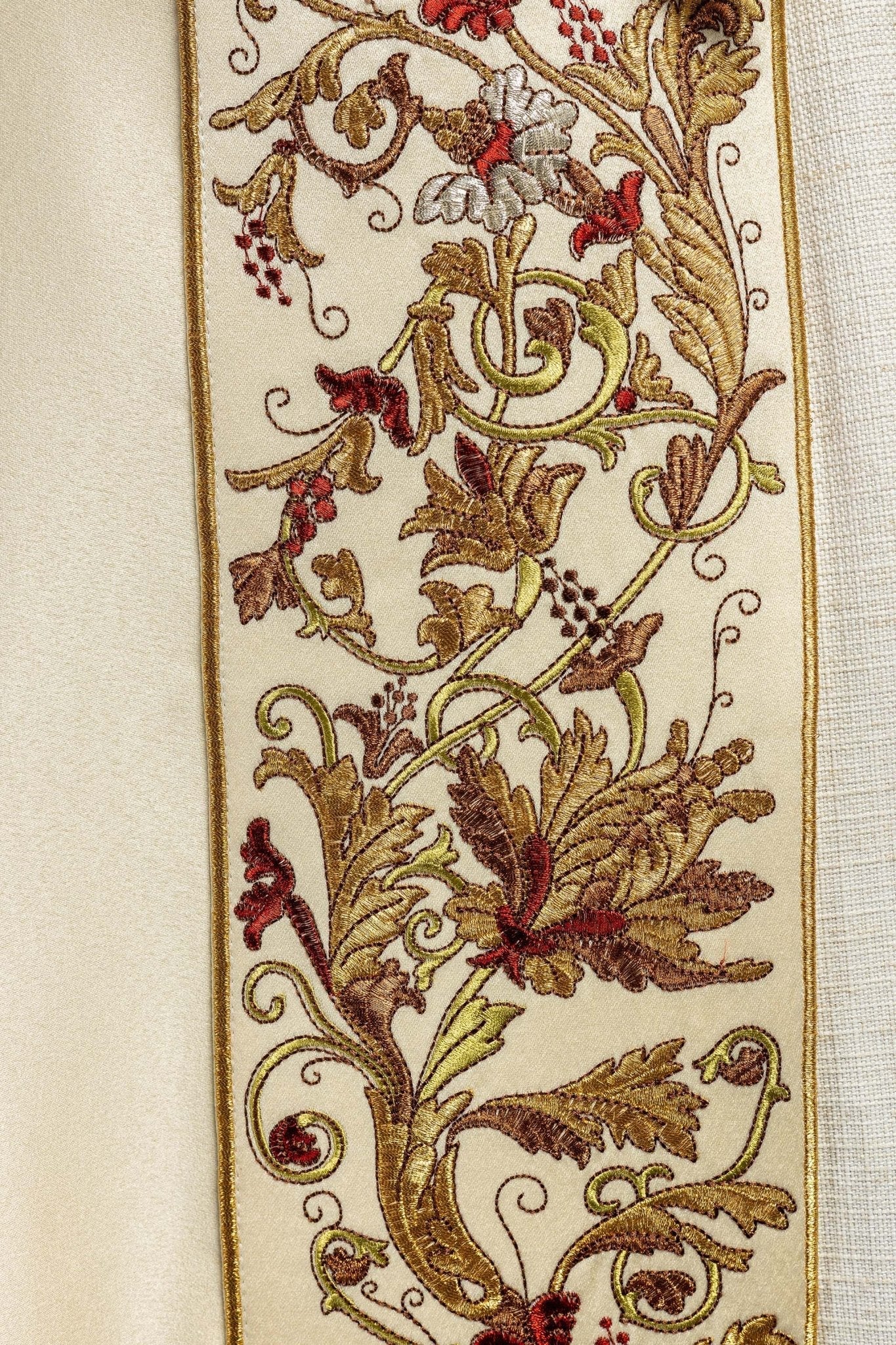 Liturgical cope with gold IHS motif - Image 6